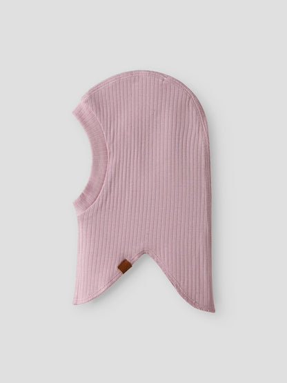 Balaclava Mex Ribbad Enfärgad Rosa