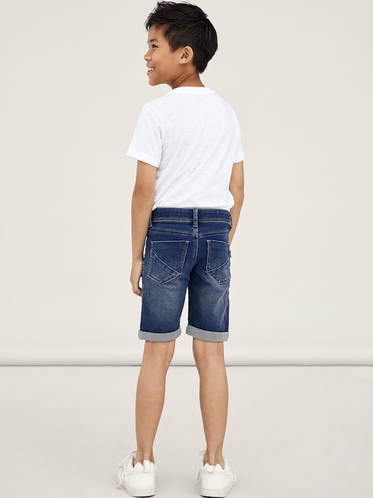 Jeansshorts Silas Medium Blå