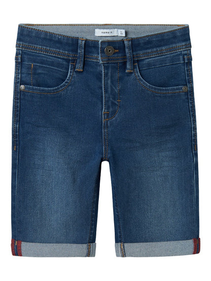 Jeansshorts Silas Medium Blå