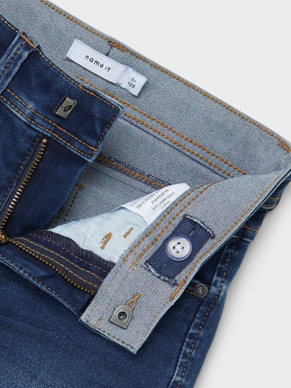 Jeansshorts Silas Medium Blå