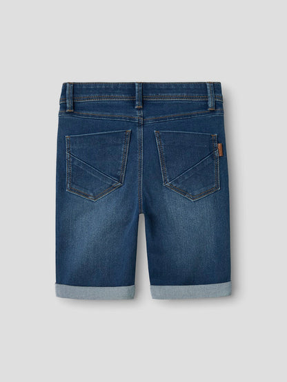 Jeansshorts Silas Medium Blå