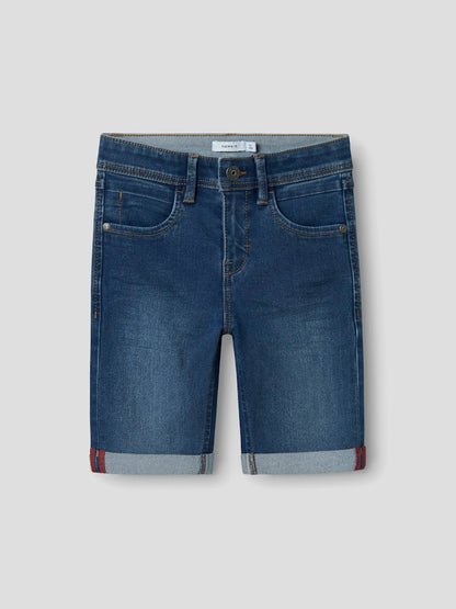 Jeansshorts Silas Medium Blå