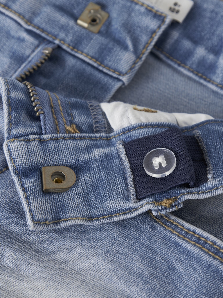 Jeansshorts Salli Spets Blå