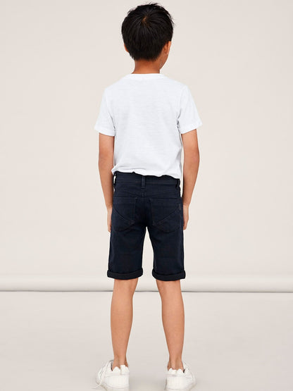 Jeansshorts Silas Svart
