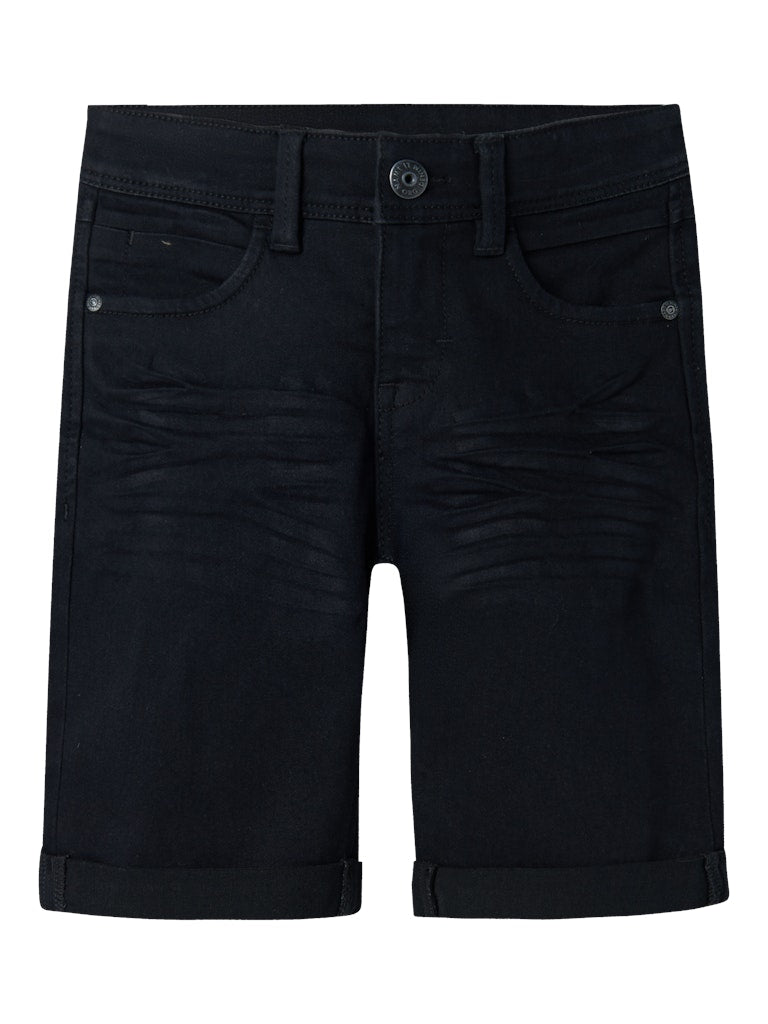 Jeansshorts Silas Svart