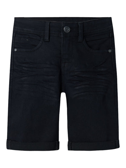 Jeansshorts Silas Svart