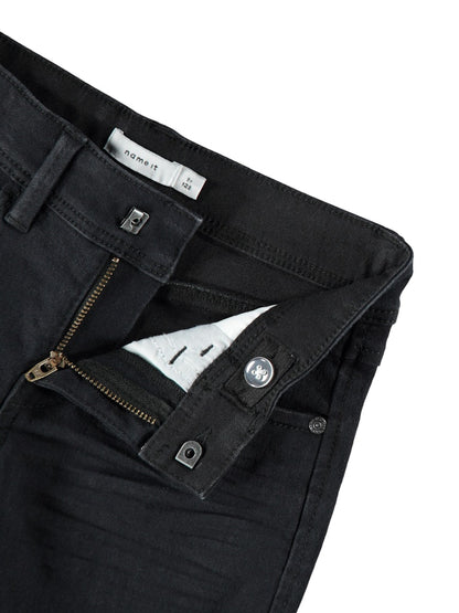 Jeansshorts Silas Svart