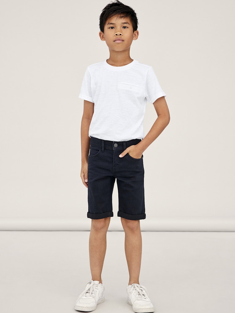 Jeansshorts Silas Svart