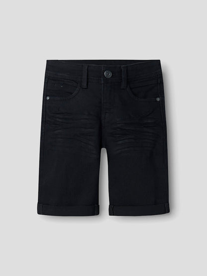 Jeansshorts Silas Svart