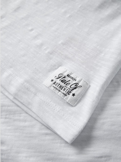 T-shirt Vincent K Enfärgad Vit