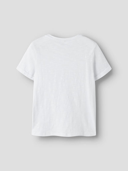 T-shirt Vincent K Enfärgad Vit