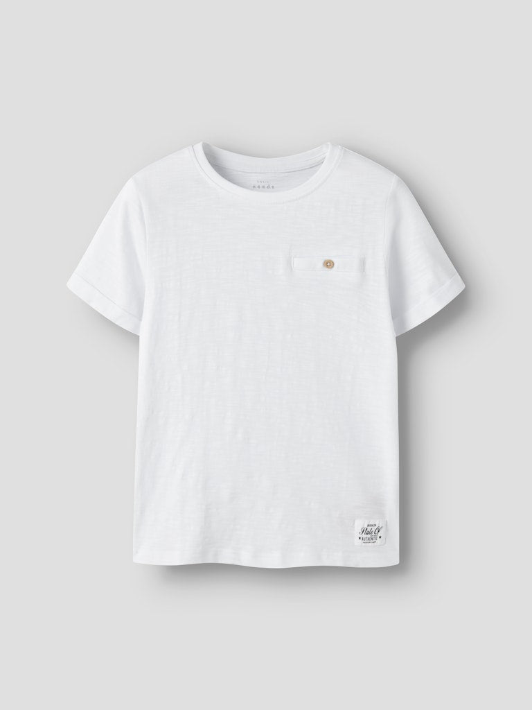 T-shirt Vincent K Enfärgad Vit