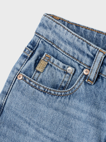 Jeans Ryan Rak Passform Medium Blå