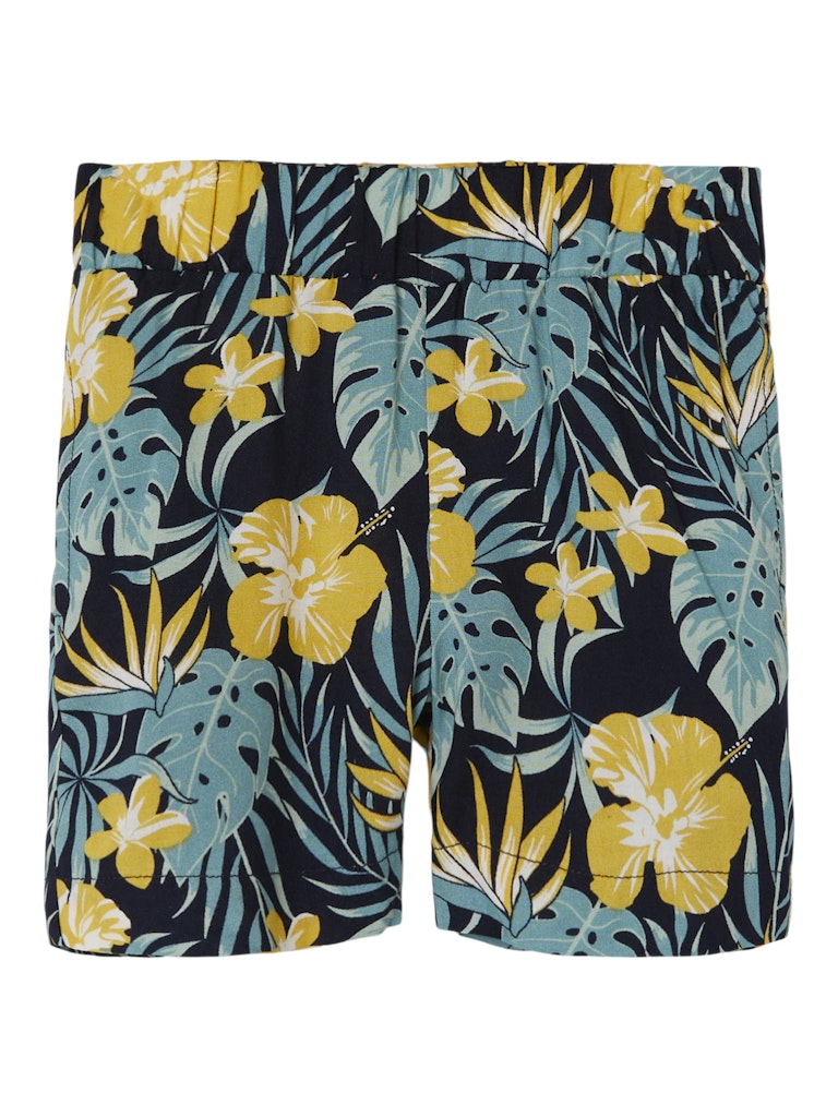 Shorts Ferane Mönstrade Tropical Blå/Grön/Gul