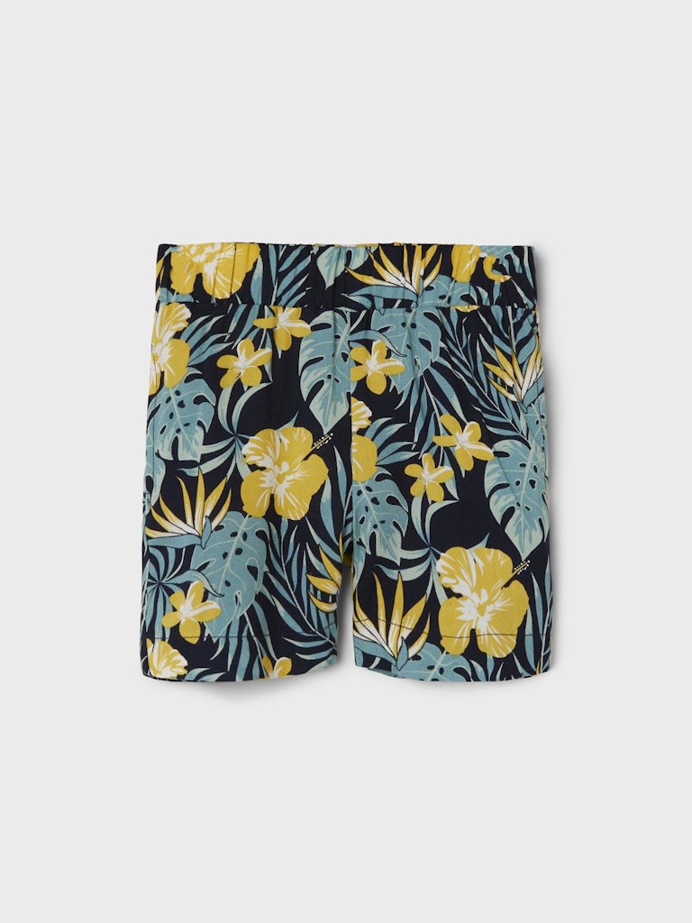 Shorts Ferane Mönstrade Tropical Blå/Grön/Gul