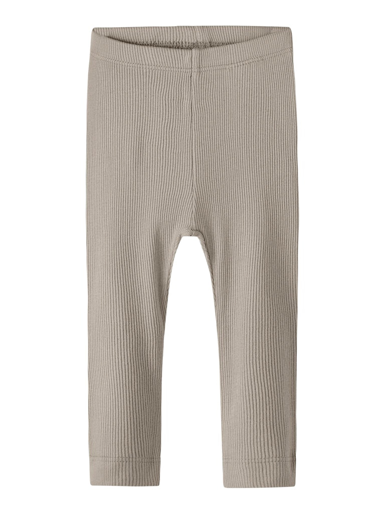 Byxa/Legging Kab Ribbad M Enfärgad Beige
