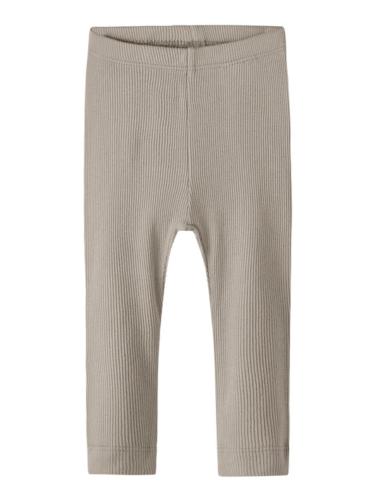 Byxa/Legging Kab Ribbad M Enfärgad Beige