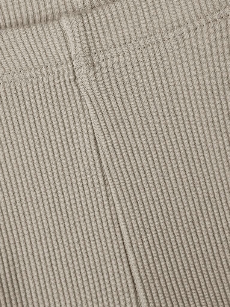 Byxa/Legging Kab Ribbad M Enfärgad Beige