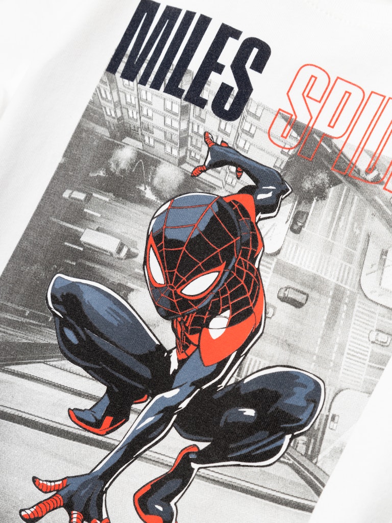 T-shirt Spiderman Mcken Vit