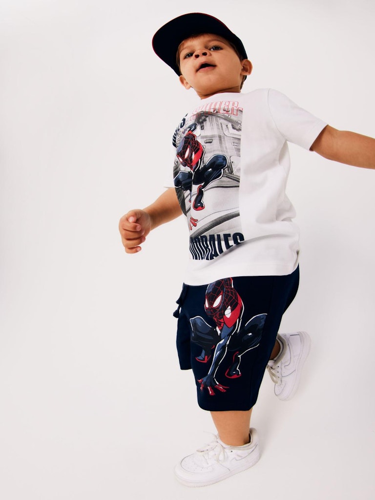 T-shirt Spiderman Mcken Vit