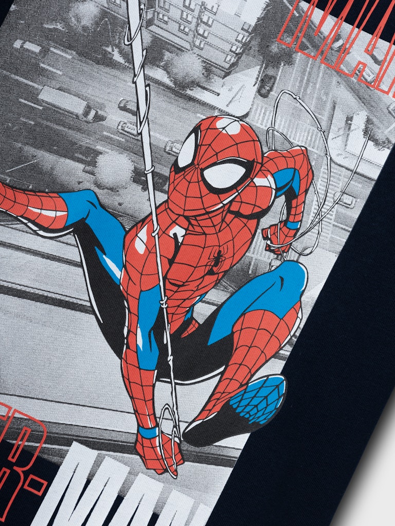 T-shirt Spiderman Mcken Blå