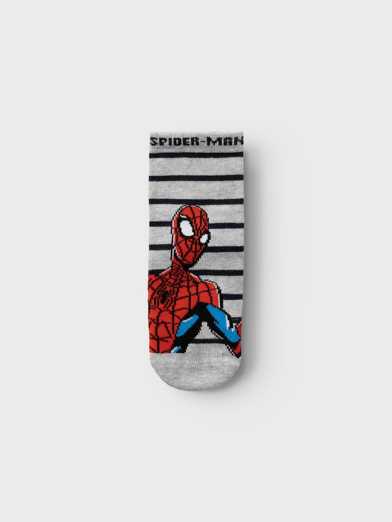 Strumpor Spiderman Muksi 3-pack Blå