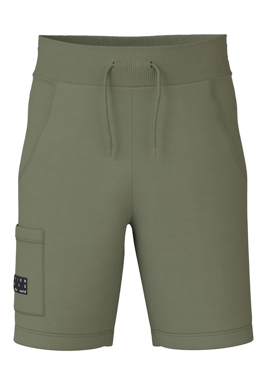 Sweatshorts Vivasse Enfärgade Grön