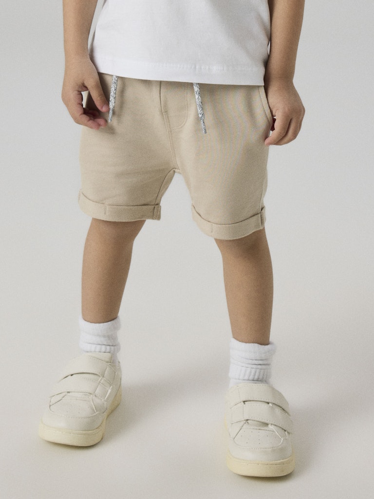 Shorts Vermo K Enfärgade Beige