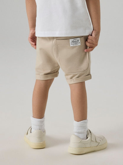 Shorts Vermo K Enfärgade Beige