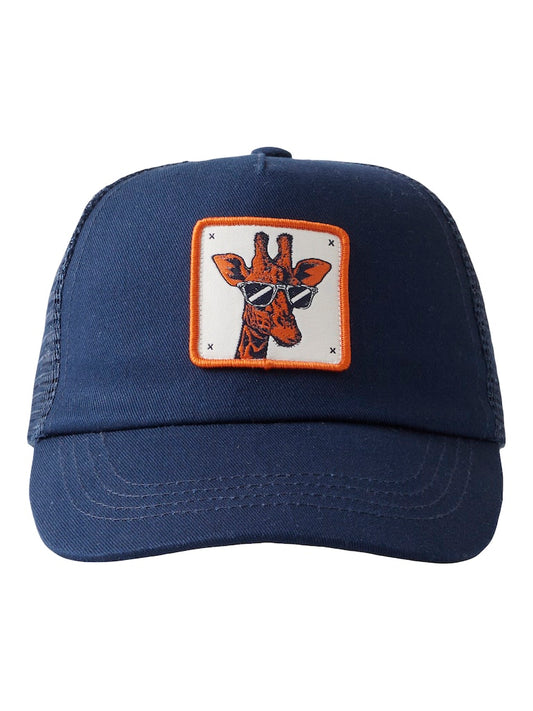 Keps Davis Giraff Blå