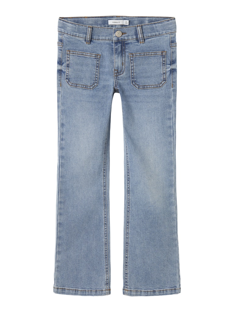 Bootcutjeans Polly  Ljus Blå