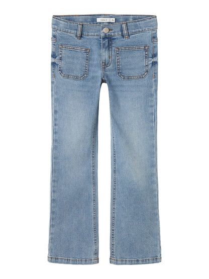 Bootcutjeans Polly  Ljus Blå