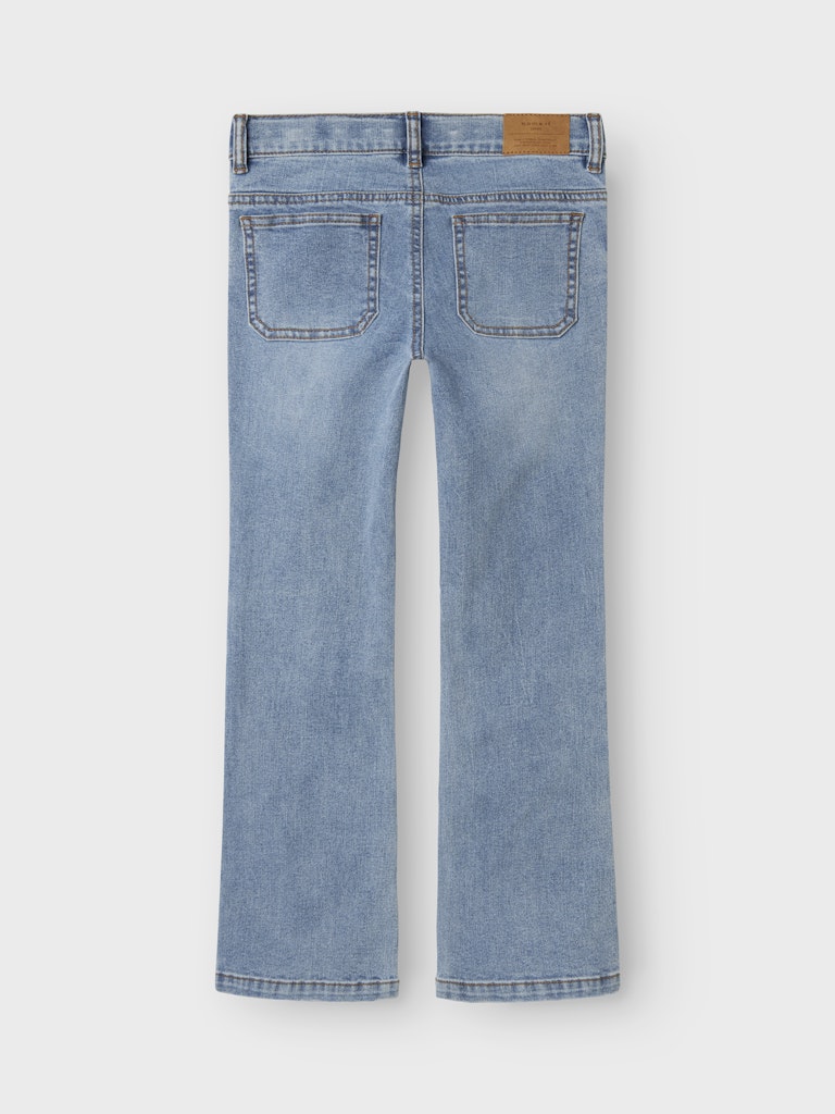 Bootcutjeans Polly  Ljus Blå