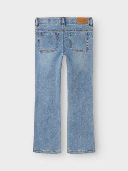 Bootcutjeans Polly  Ljus Blå