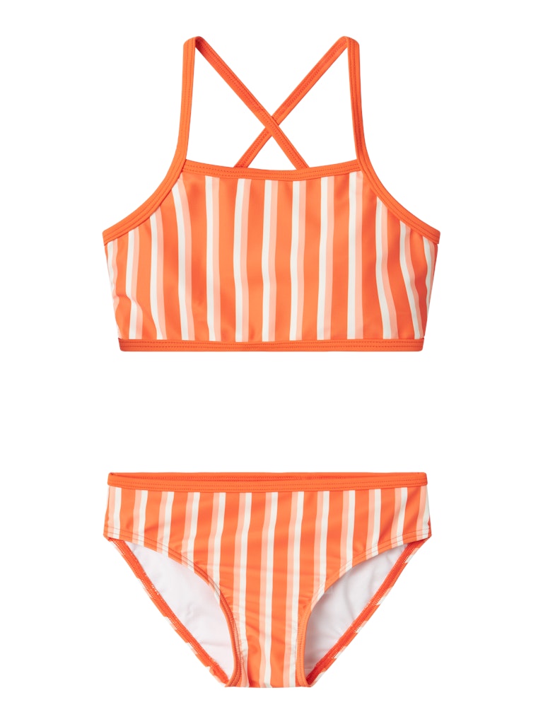Bikini Zimone Ränder Orange