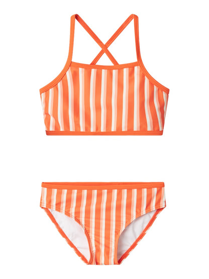 Bikini Zimone Ränder Orange