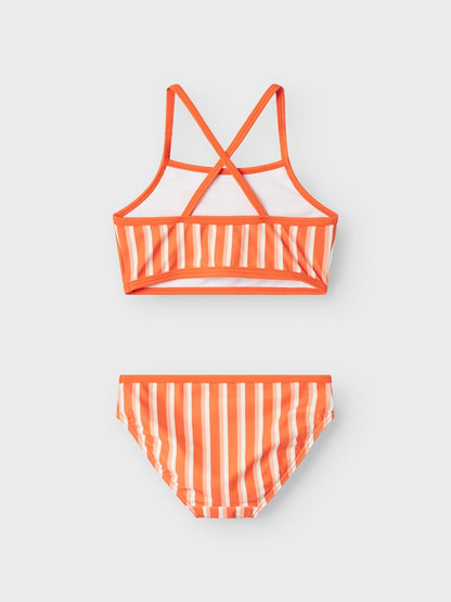 Bikini Zimone Ränder Orange