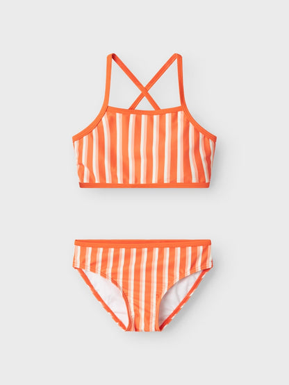 Bikini Zimone Ränder Orange