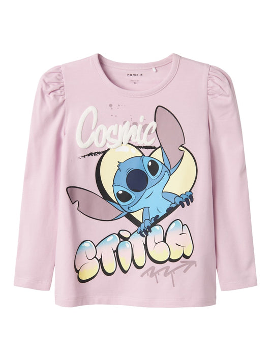 Långärmad Topp Stitch Jensina Rosa