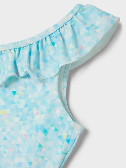 Baddräkt Zory Mönstrad Blå