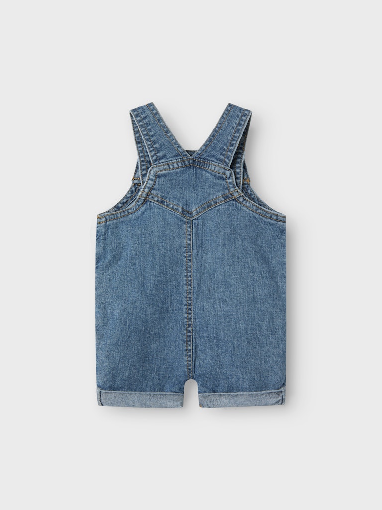 Hängselshorts Lou Mjuka Jeans Blå