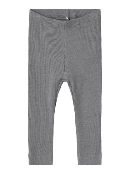 Leggings Kab Ribbade M Grå