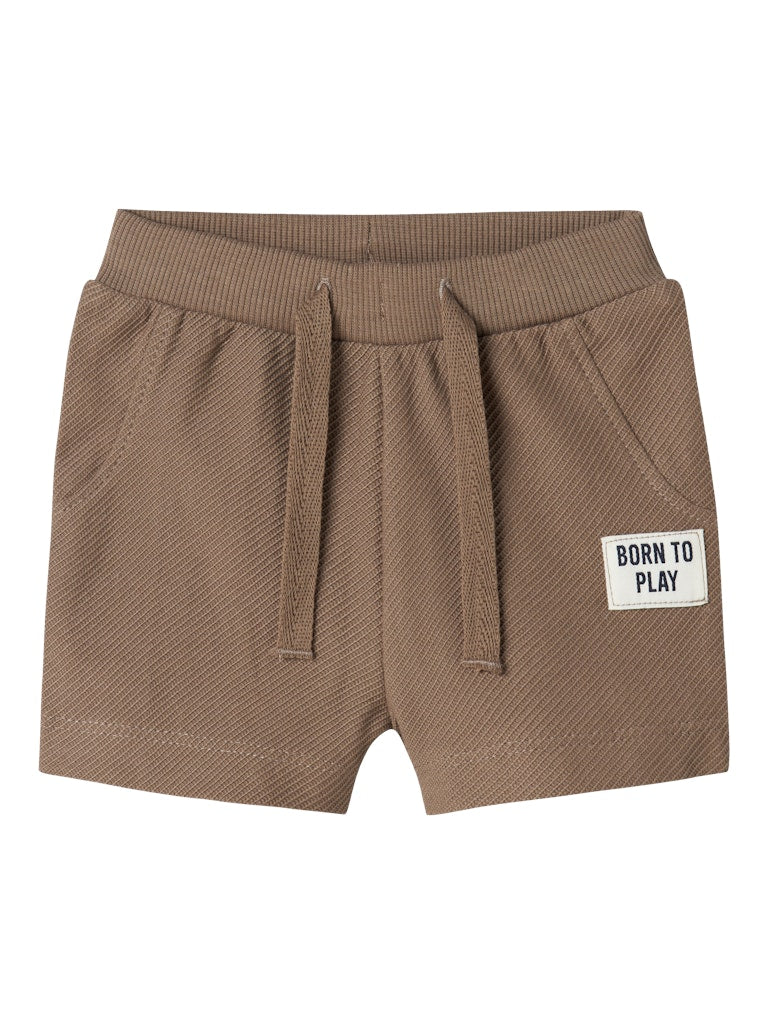 Shorts Helt Enfärgade Brun