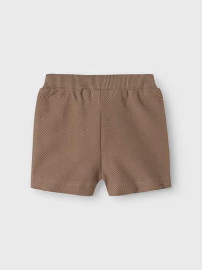 Shorts Helt Enfärgade Brun