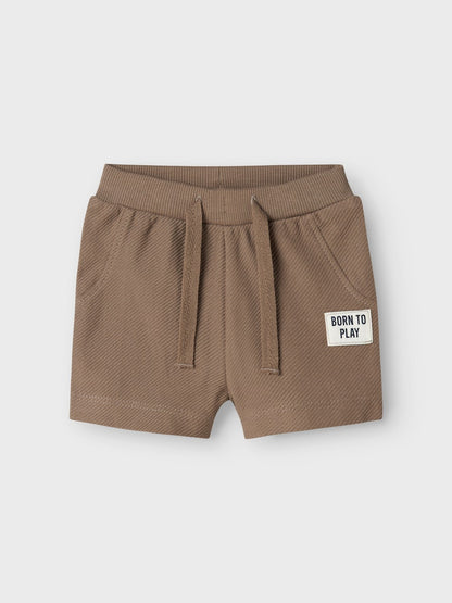 Shorts Helt Enfärgade Brun