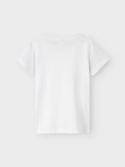 T-shirt Jola Kortärmad Glass Vit