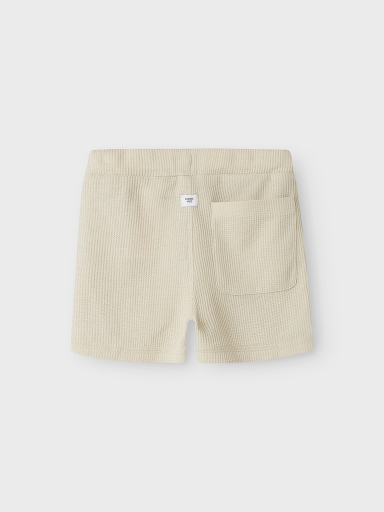 Shorts Jago Enfärgade Våfflade Beige