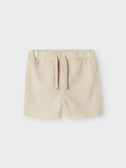 Shorts Jago Enfärgade Våfflade Beige