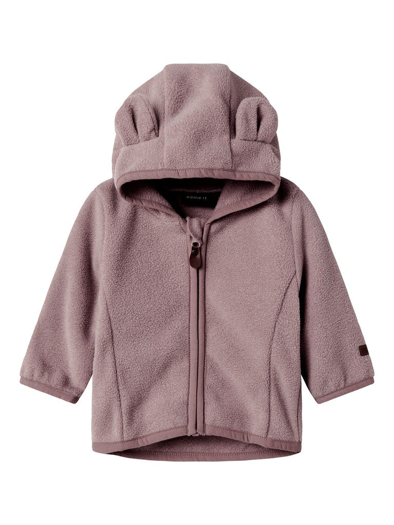 Jacka Fleece Meeko Enfärgad Rosa
