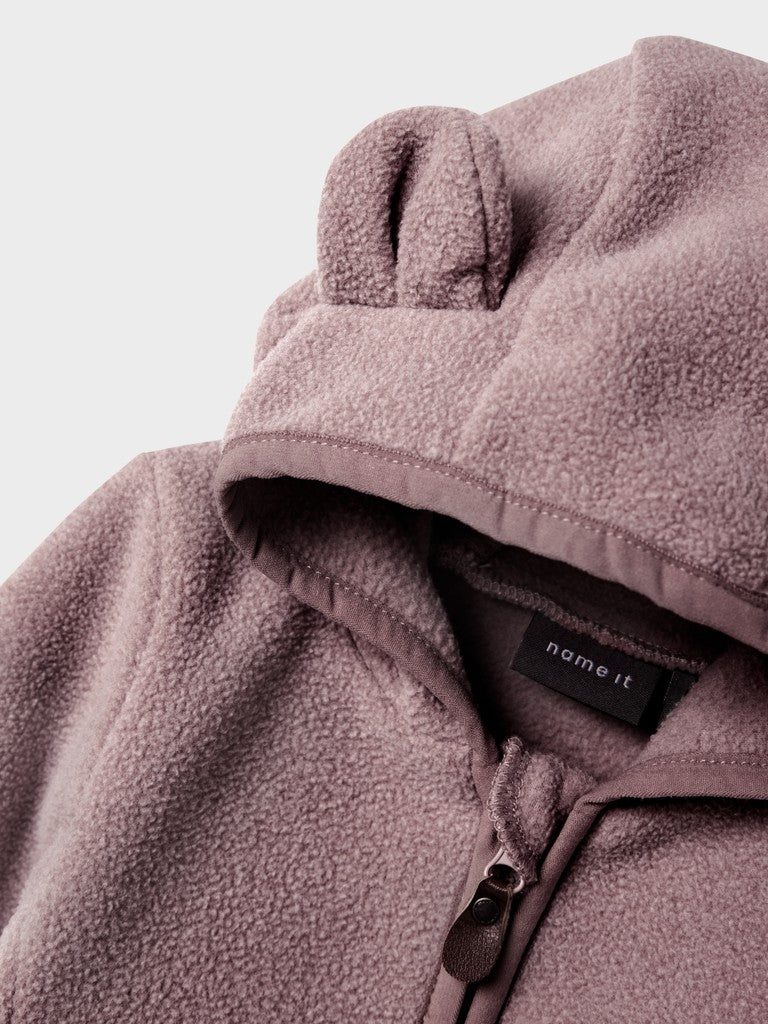 Jacka Fleece Meeko Enfärgad Rosa